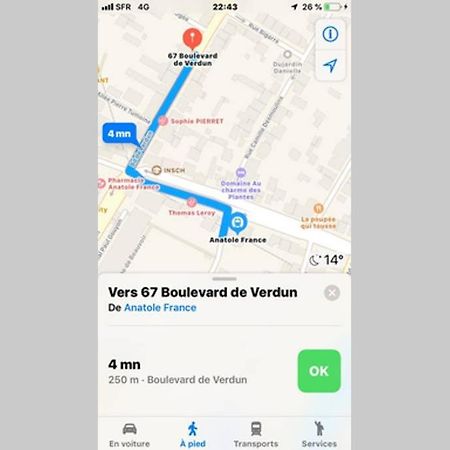 L'Urbain, Metro Anatole France, Proche Gare, Chu Apartment Рен Екстериор снимка