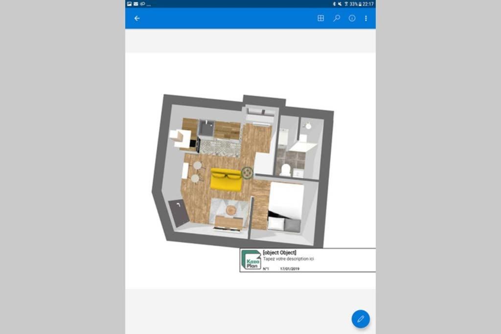 L'Urbain, Metro Anatole France, Proche Gare, Chu Apartment Рен Екстериор снимка
